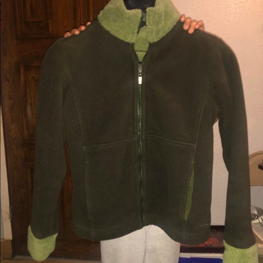 Patogania women jacket size s dark green
